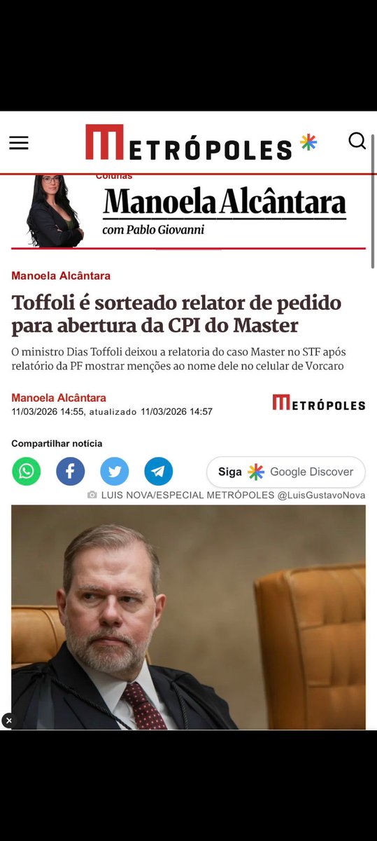 COMO POSSO EU ESTAR NA FRENTE DE UMA INVESTIGAÇÃO SE EU SOU UM DOS SUPOSTOS ACUSADO ???
O JUDICIÁRIO BRASILEIRO VIROU UMA PIADA.