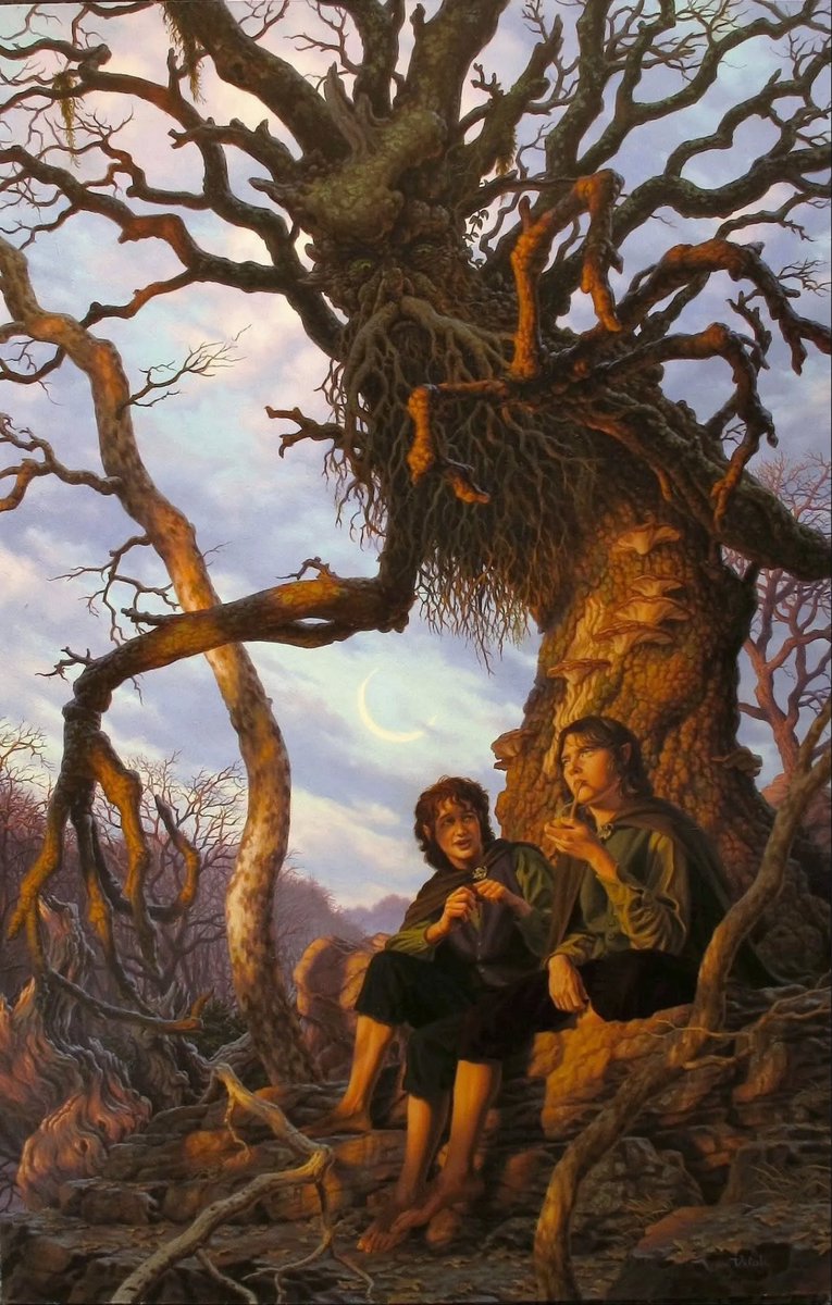cimerians's tweet image. art by Raoul Vitale
#LOTR #Tolkien