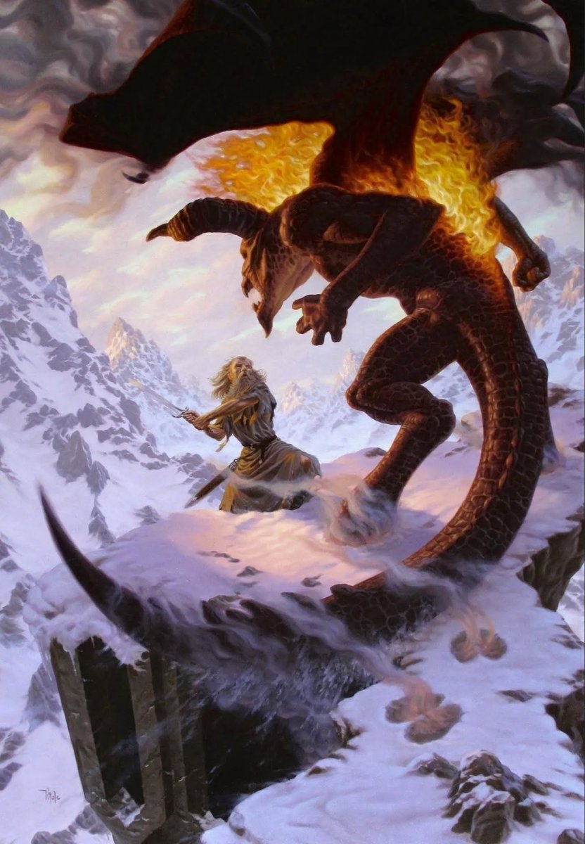 cimerians's tweet image. art by Raoul Vitale
#LOTR #Tolkien