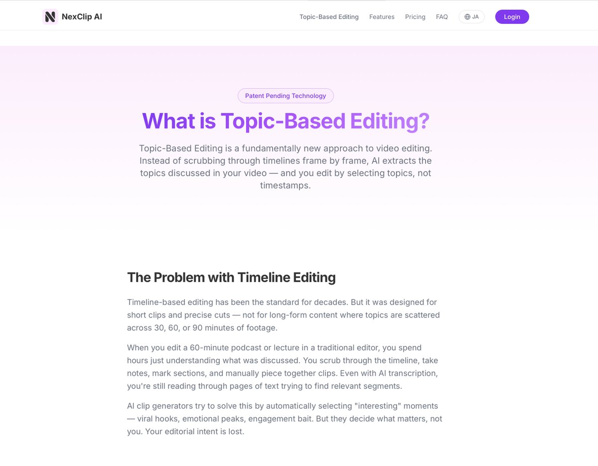 NexClip AI tweet media