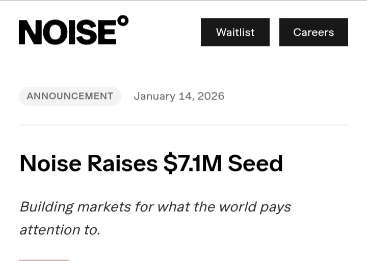 Markson662's tweet photo. 📍Join noise waitlist 

Join me and get pushed up in the queue! https://t.co/PHrKGJUMmJ

Raised $7M https://t.co/QhnYct4Fpx