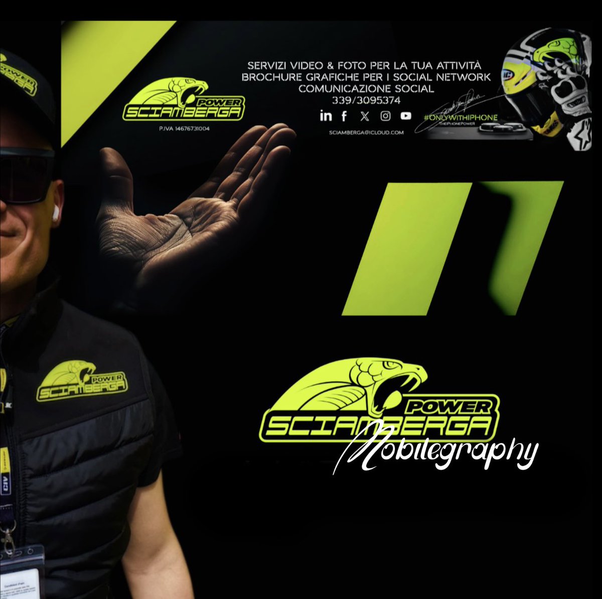 La soddisfazione dei miei clienti è sempre la mia priorità. Grazie a chi continua a scegliermi e a chi mi darà fiducia in futuro! 
____________________________________
Sciambergapower Mobilegraphy🎬📸