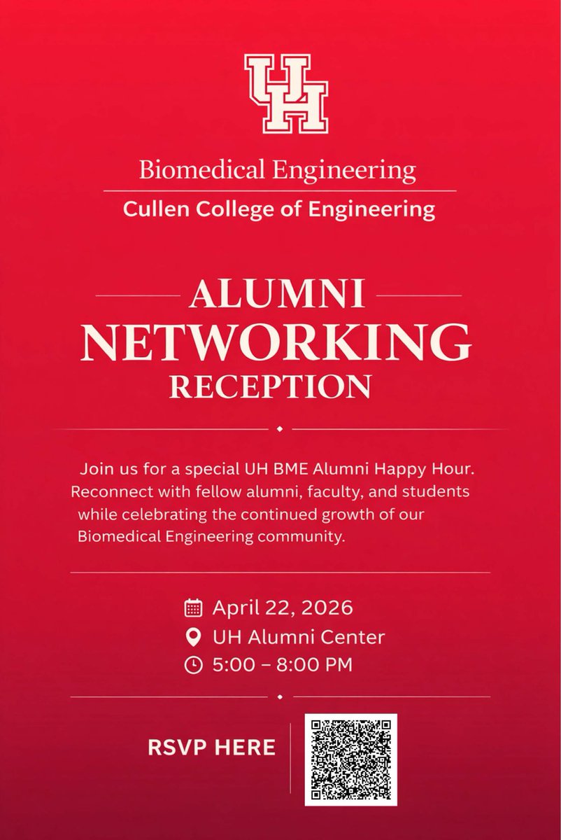 UH Biomedical Engineering tweet media