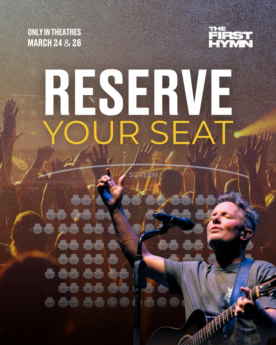 newreleasetoday's tweet photo. THIS WEEK! Don’t miss your chance to see Chris Tomlin and Ben Fielding bring what may be the earliest Christian song ever recorded back to life!

See THE FIRST HYMN—coming to theatres nationwide March 24 &amp; 26!

Find showtimes now: https://t.co/Af6XCGu377

#TheFirstHymn https://t.co/bKWLTvPtww
