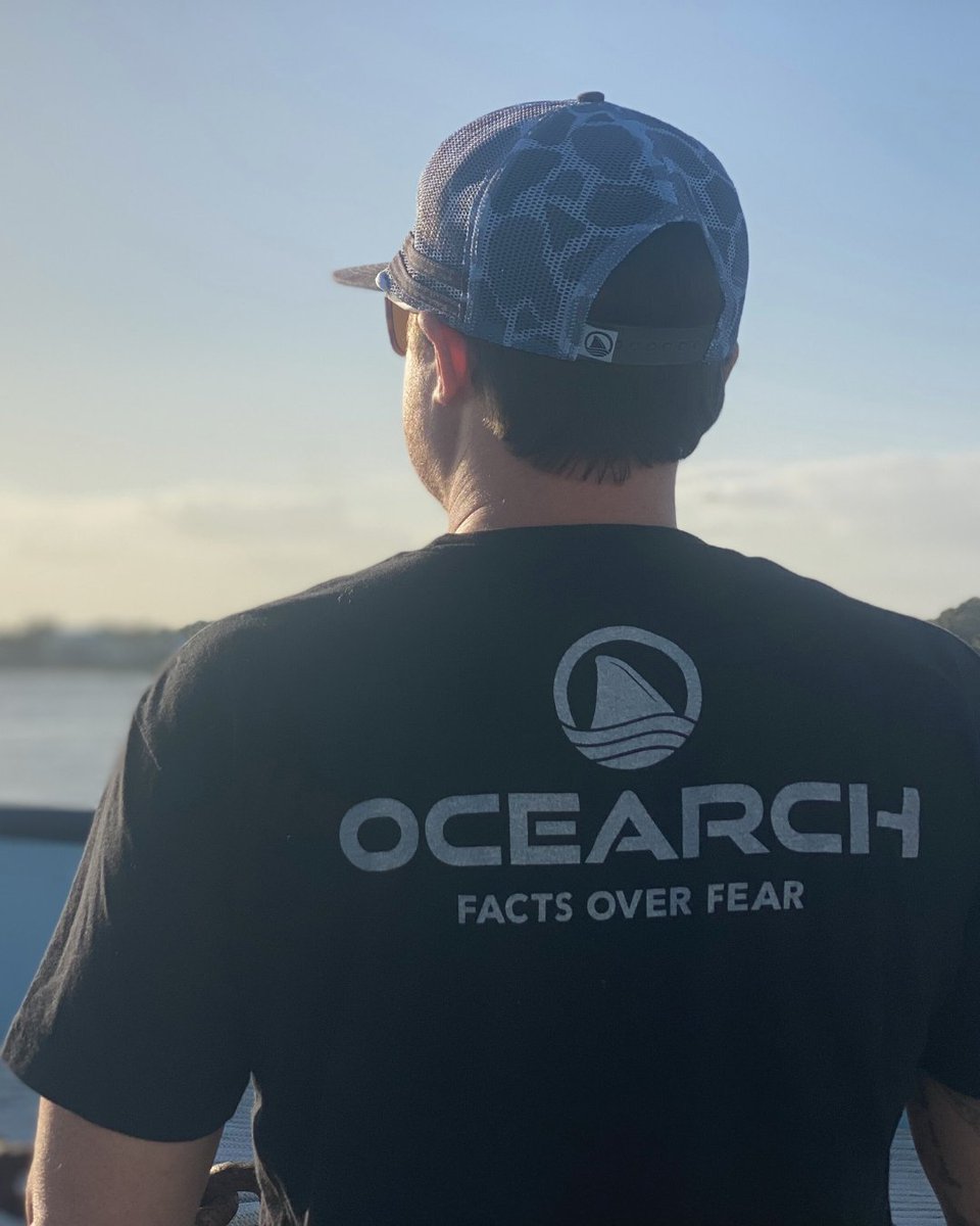 OCEARCH's tweet photo. SUPPORT OUR SHARKS AND OUR SEAS 🦈

When you shop #OCEARCH merch, you’re helping fuel the science that drives our mission forward.

Wear the mission. Support the research.
➡️ https://t.co/C4cm4uFjAQ 

#FactsOverFear #SupportScience #ShopForACause #Sharks #Shop https://t.co/BwQ3CHrqtW