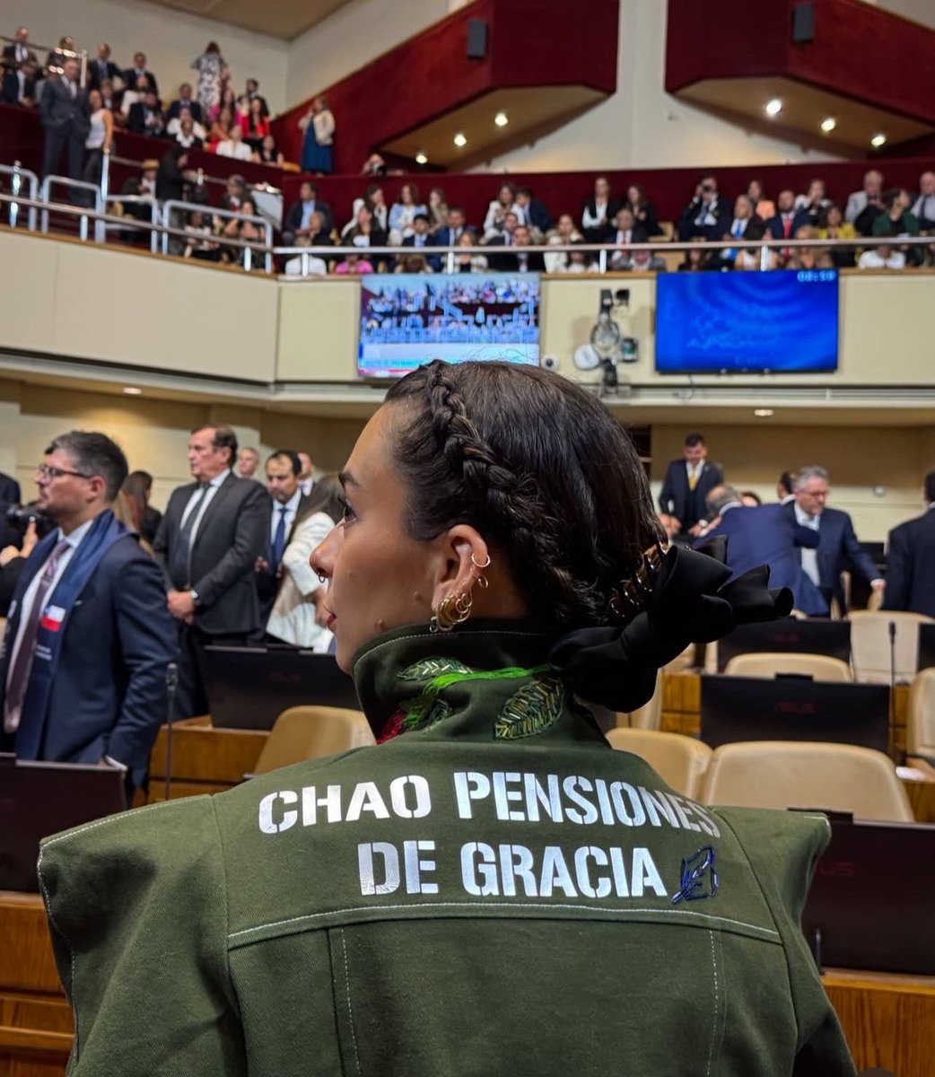 Durante toda mi vida no había visto algo más cruel que esto. Disfrazarse de carabinera, y en el día de su juramento como diputada, en vez de ser feliz, de comprometerse con su electorado o cualquier cosa, prefirió mostrar su espalda a <a href="/GustavoGatica/">gustavo gatica</a>. El diputado perdió la vista.
