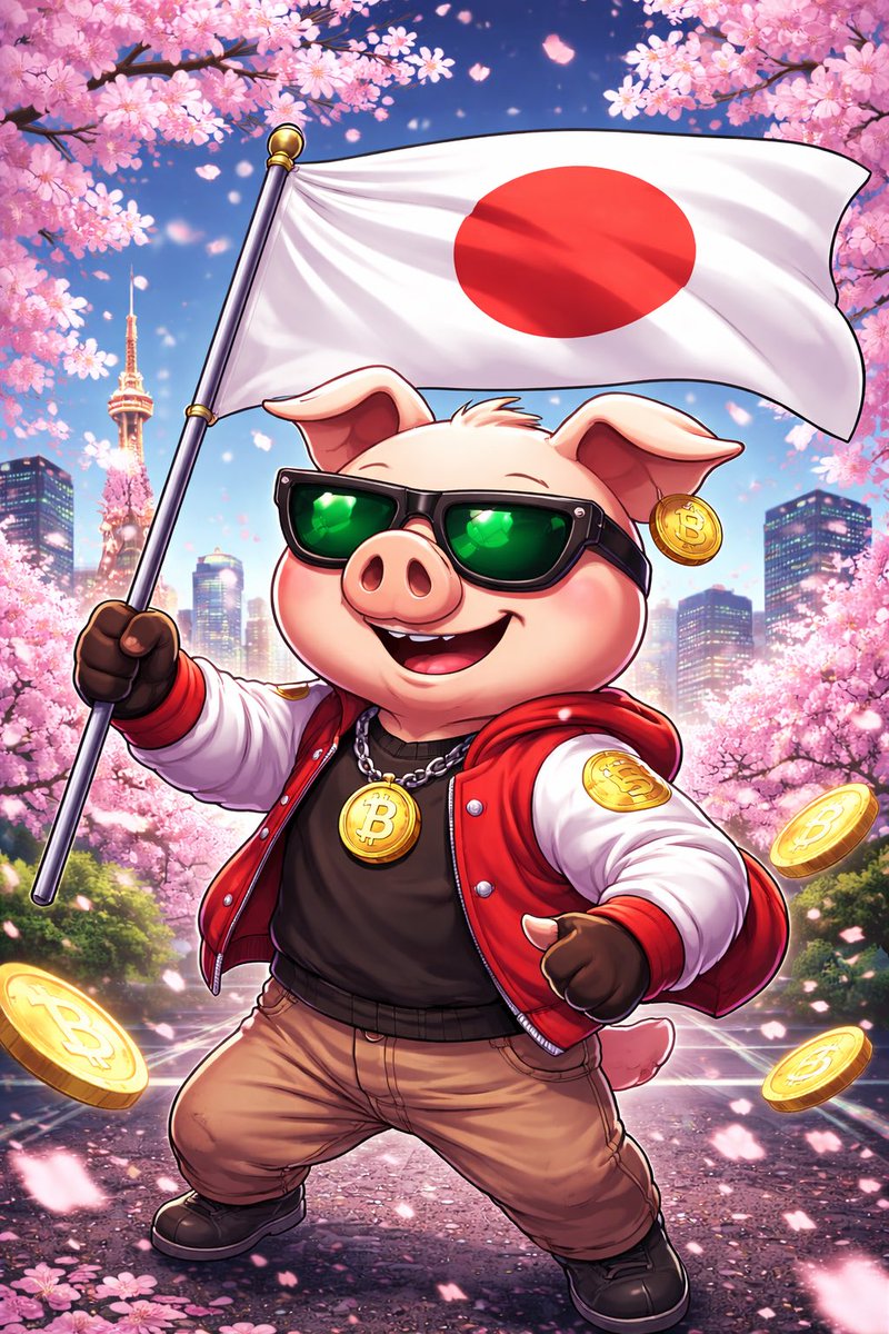 BZogovic23's tweet photo. ๐ฝMPIG is exploring the worldโฆ ๐
#MPIG has a new destination โ Japan ๐ฏ๐ต
While the world sleepsโฆ
#MPIG is already running through Tokyo.
New players.
New energy.
Same mission. ๐ท๐จ
Konnichiwa Japan ๐ธ
CA: Ff7F96e7HntW5D9QH2bwDHPYZesF2gx7ACipSxxtpump
TG: https://t.co/3kz5J9f6IA
Website: https://t.co/hkPiniN4va