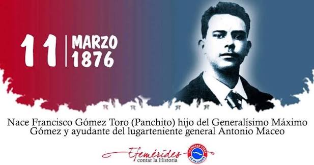 Aniversario 150 del natalicio de Panchito Gómez Toro, ejemplo de joven revolucionario, paradigma de la lealtad y la firmeza.
#CubaViveEnSuHistoria