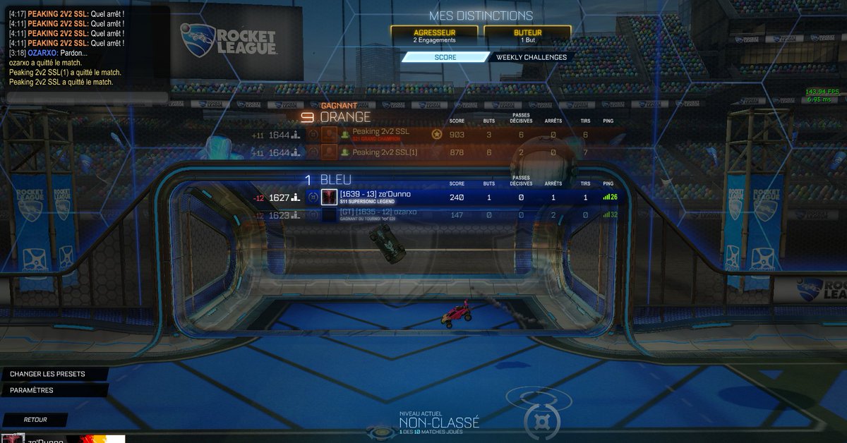 1ère (première) game de la saison sans les bots apparemment ?