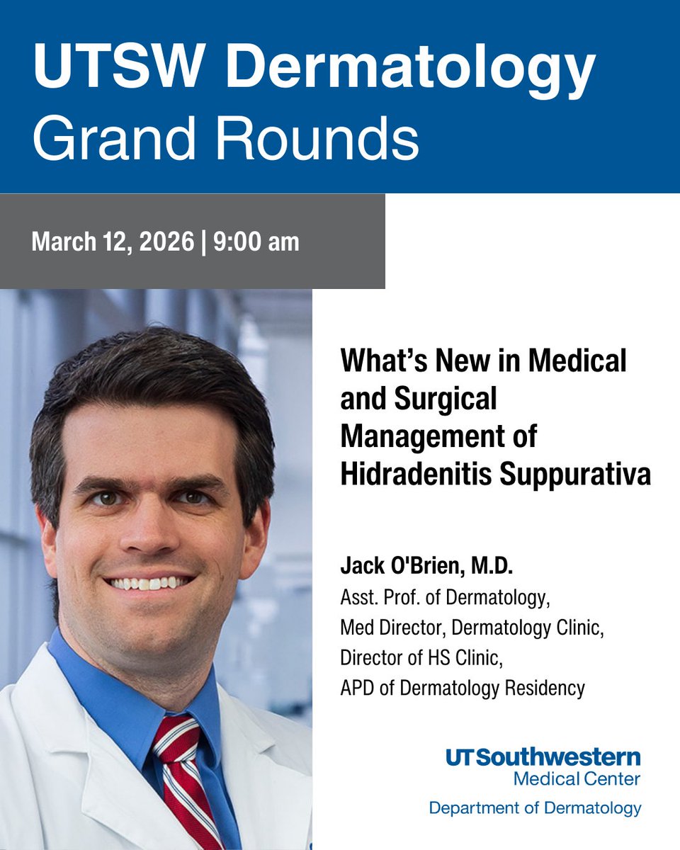 UTSW Dermatology tweet media