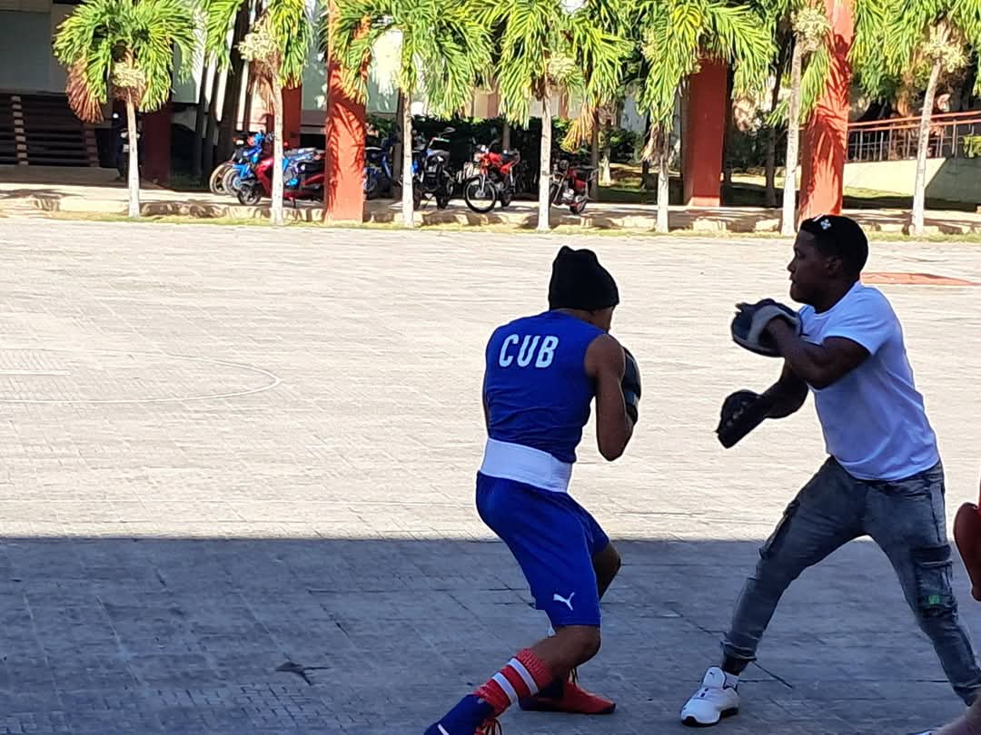 ✍️ Comenzó el último día de la 2da Etapa de la #OlimpiadaDeLaIntegralidad en la Facultad de Cultura Física de la  <a href="/UG_Cuba/">Universidad de Guantánamo</a>. 

🥊 Con energía y entusiasmo los equipos se enfrentan en un torneo de boxeo 😁

ℹ️📷 #UGuantánamo 
#OrgulloUG #Cuba #UniversidadCubana #MES50Años
