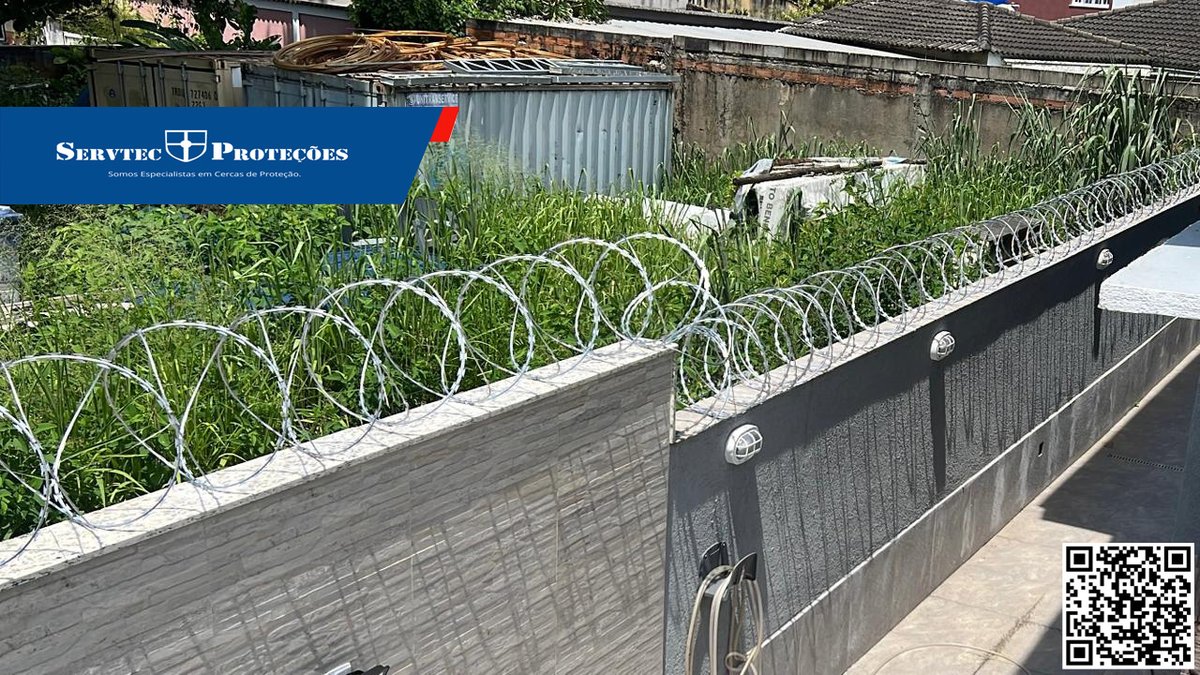 servtecprotecao's tweet photo. Se você procura instalação de concertina dupla com qualidade e segurança, solicite um orçamento com especialistas em cercas de proteção.
A Servtec Proteções oferece fornecimento e instalação de concertina dupla galvanizada.

https://t.co/22t7yYcZsC https://t.co/hWSj5B0k5o