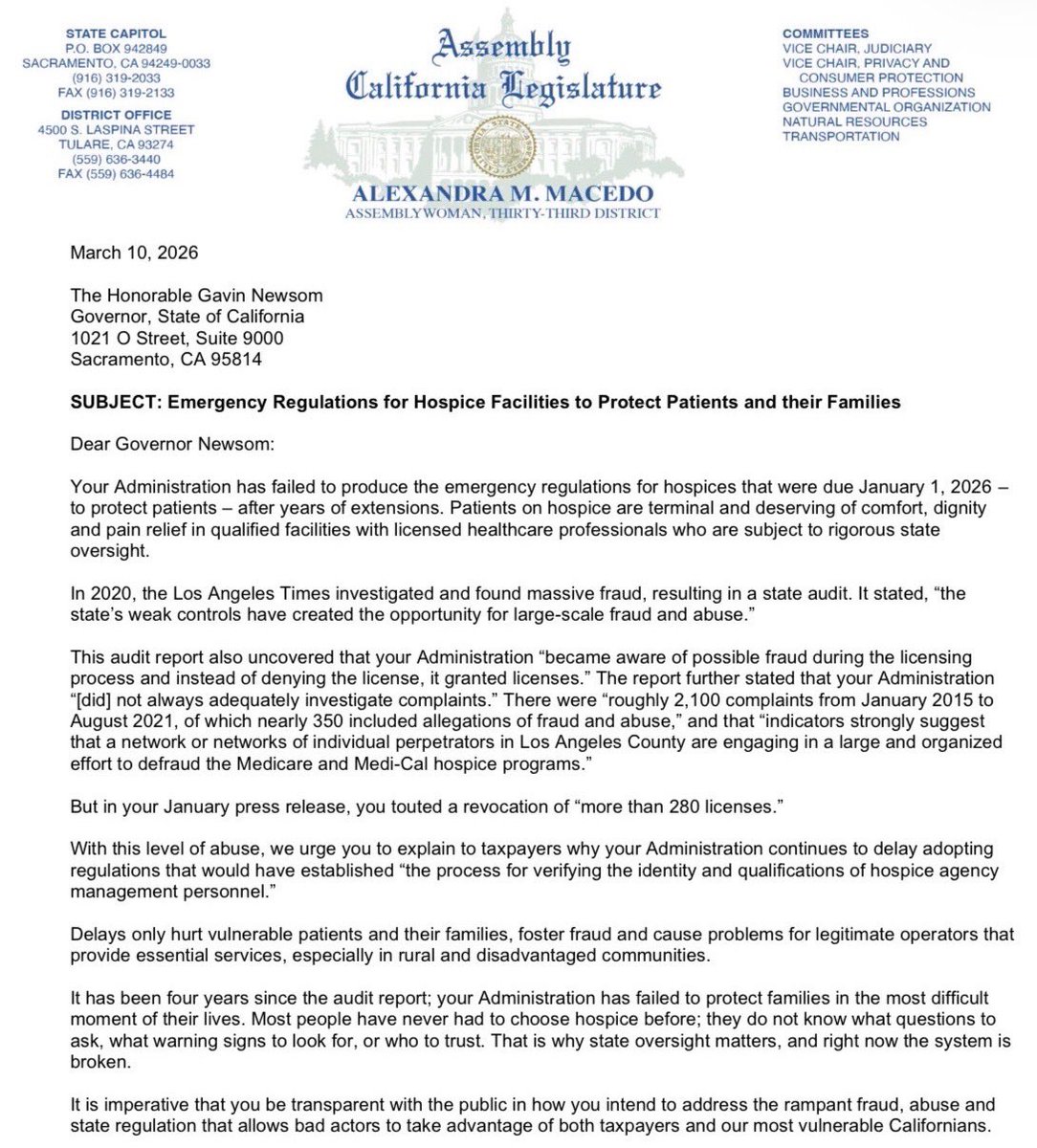 197 Hospice Agencies. 1 Crumbling Building. 0 Oversight. 🚨

This isn’t just a “clerical error.”

❌No wheelchair ramps.
❌No accessible parking. 
✅Strings of party lights on the roof.

This is a MASSIVE FAILURE in oversight. Despite warnings from the State Auditor FOUR years