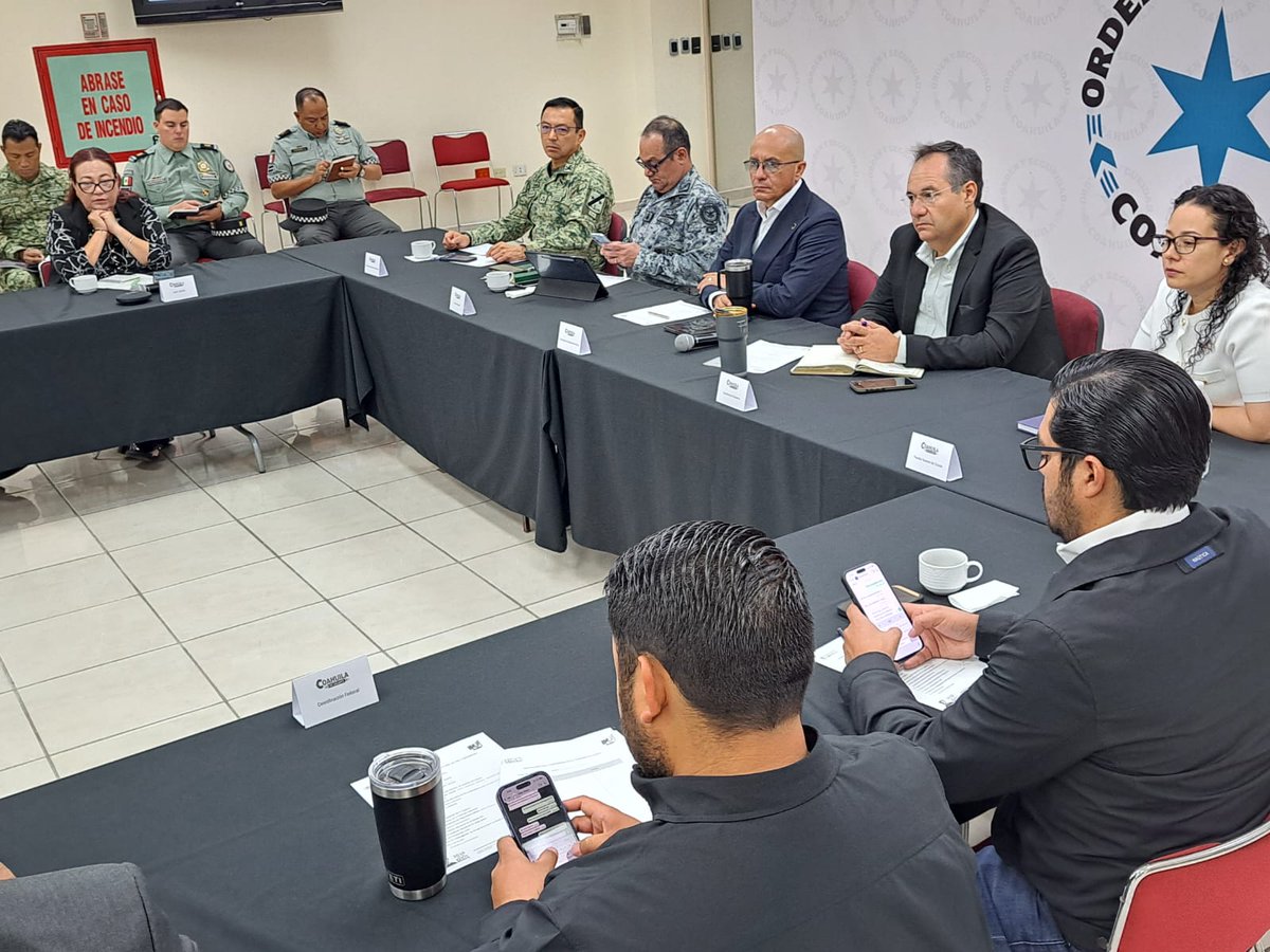 SECRETARÍA DE SEGURIDAD PÚBLICA COAHUILA tweet media