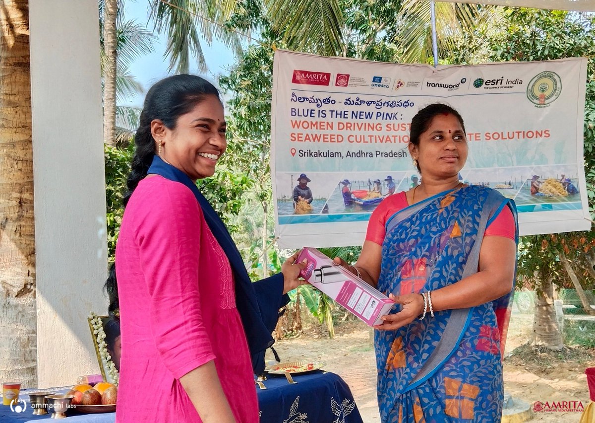 AMMACHI Labs & Center For Women’s Empowerment GE tweet media