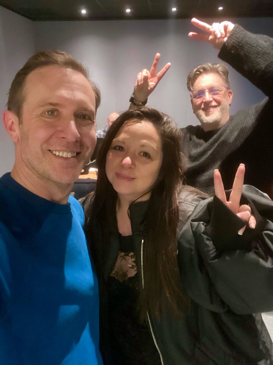 TimDownie1's tweet image. Geek Girl ADR with the maestros @zoeyrocha &amp;amp; Declan O’Dwyer! Series 2 looking pretty incredible if you ask me. Can’t wait for you all to see it! #geekgirl #netflix @RubyRockTV
