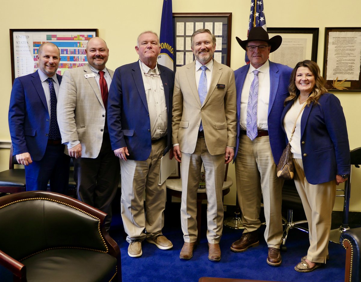 Recently, I met with members of <a href="/sellatauction/">Livestock Mktg Assoc</a>, the Livestock Marketing Association.

I am a cosponsor of HR 4500, the HELP Act. This bill will cut red tape by exempting livestock haulers from rigid trucking rules that don't account for the realities of transporting live animals.