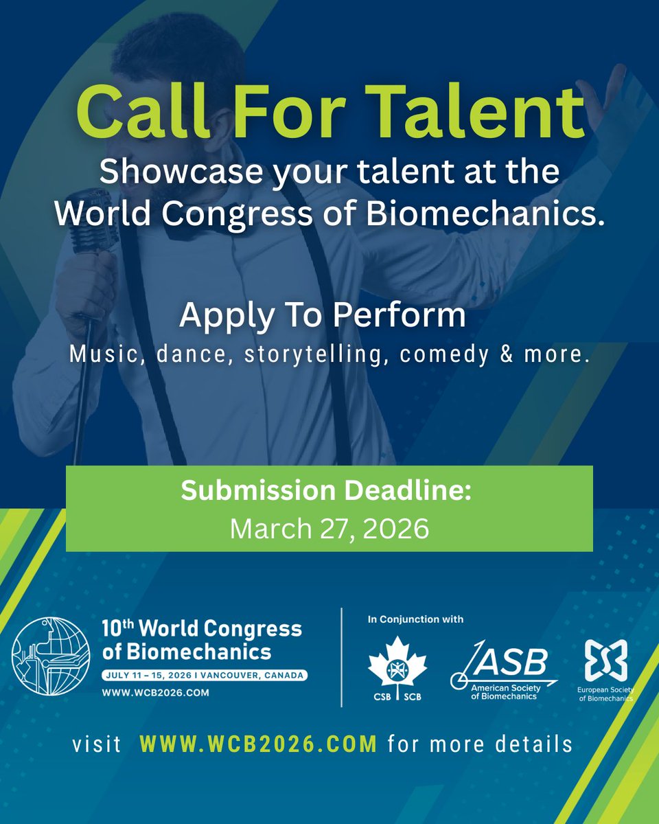 Canadian Society for Biomechanics tweet media