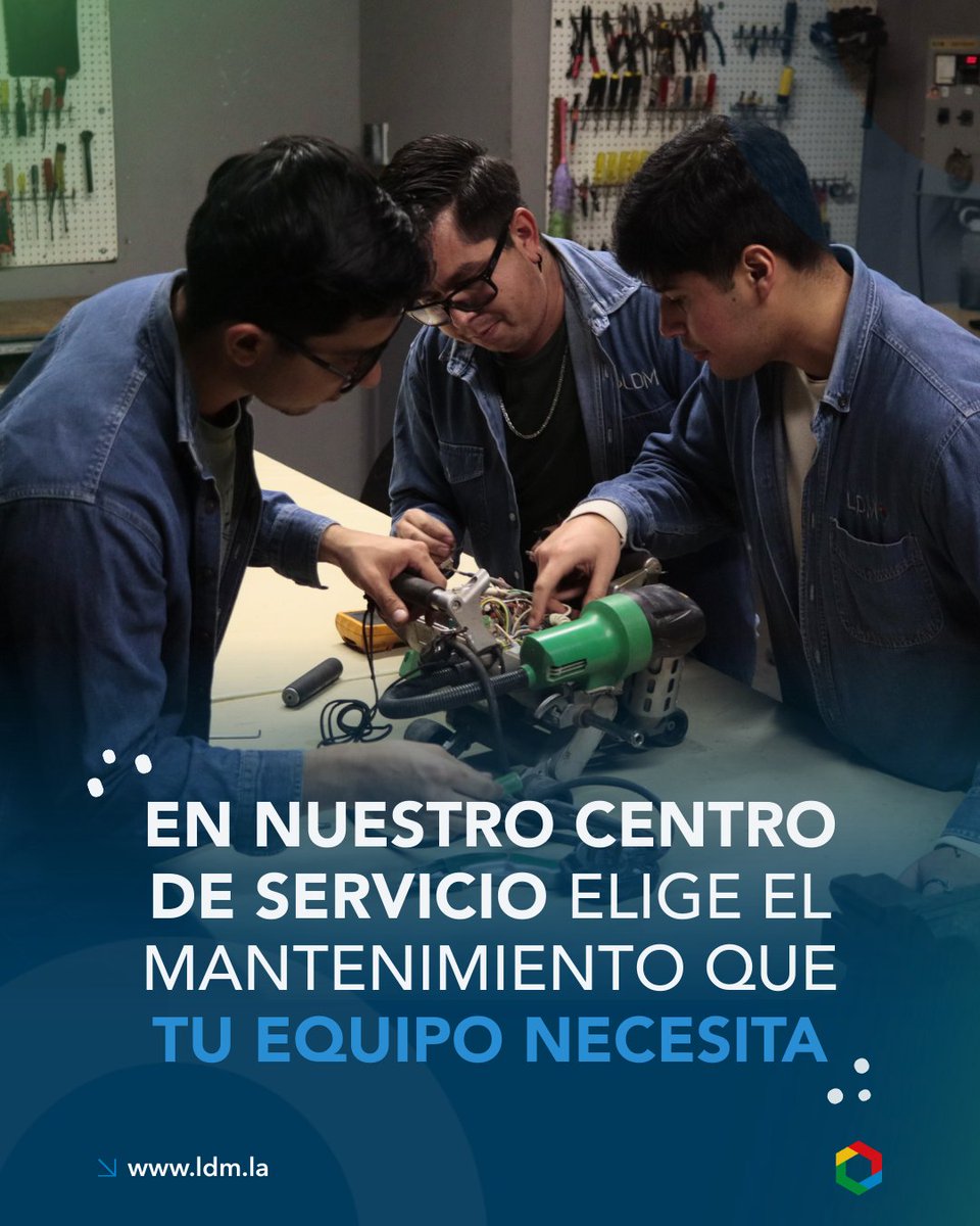 🔧 Mantén tus equipos funcionando al máximo rendimiento.
En nuestro Centro de Servicio #Leister contamos con técnicos especializados que se encargan de evaluar, diagnosticar y realizar el mantenimiento que cada equipo necesita.
WhatsApp: hubs.la/Q046qRrT0

#CentrodeServicio