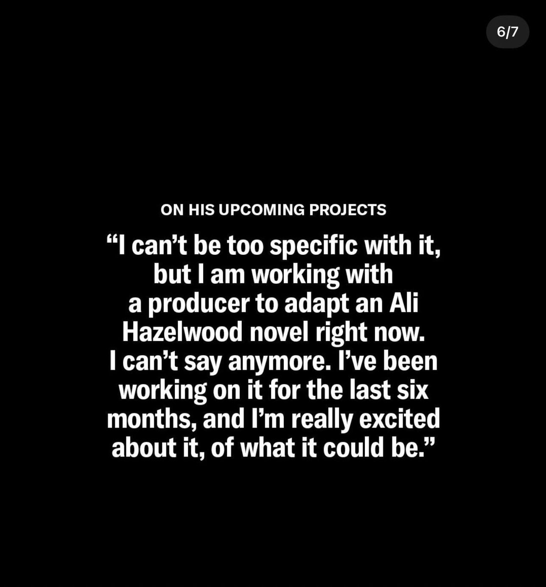 Can’t wait for an update on this project!  #TaylorZakharPerez