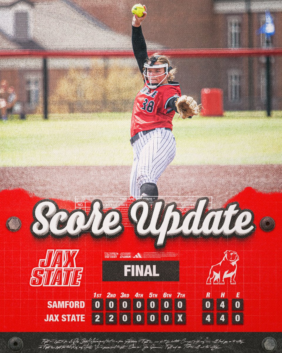 Jax State Softball tweet media