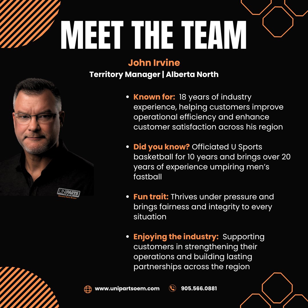 Next in our Meet the Team series: John Irvine, Territory Manager for Alberta North.

Focused on operational efficiency, strong partnerships, and supporting dealers across the region.

#MeetTheTeam #CollisionIndustry