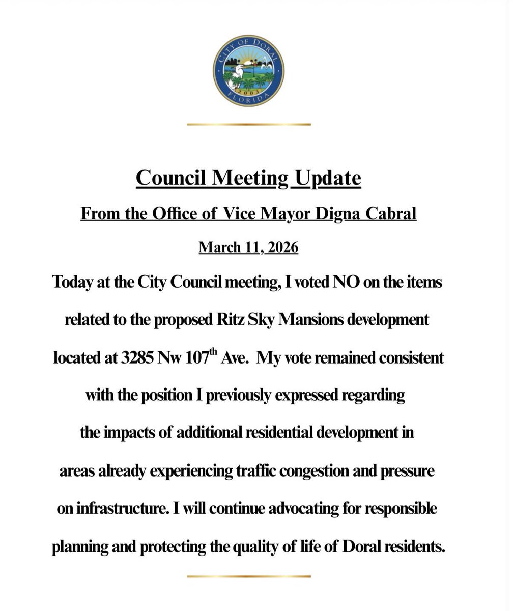 Vice Mayor Digna Cabral tweet media