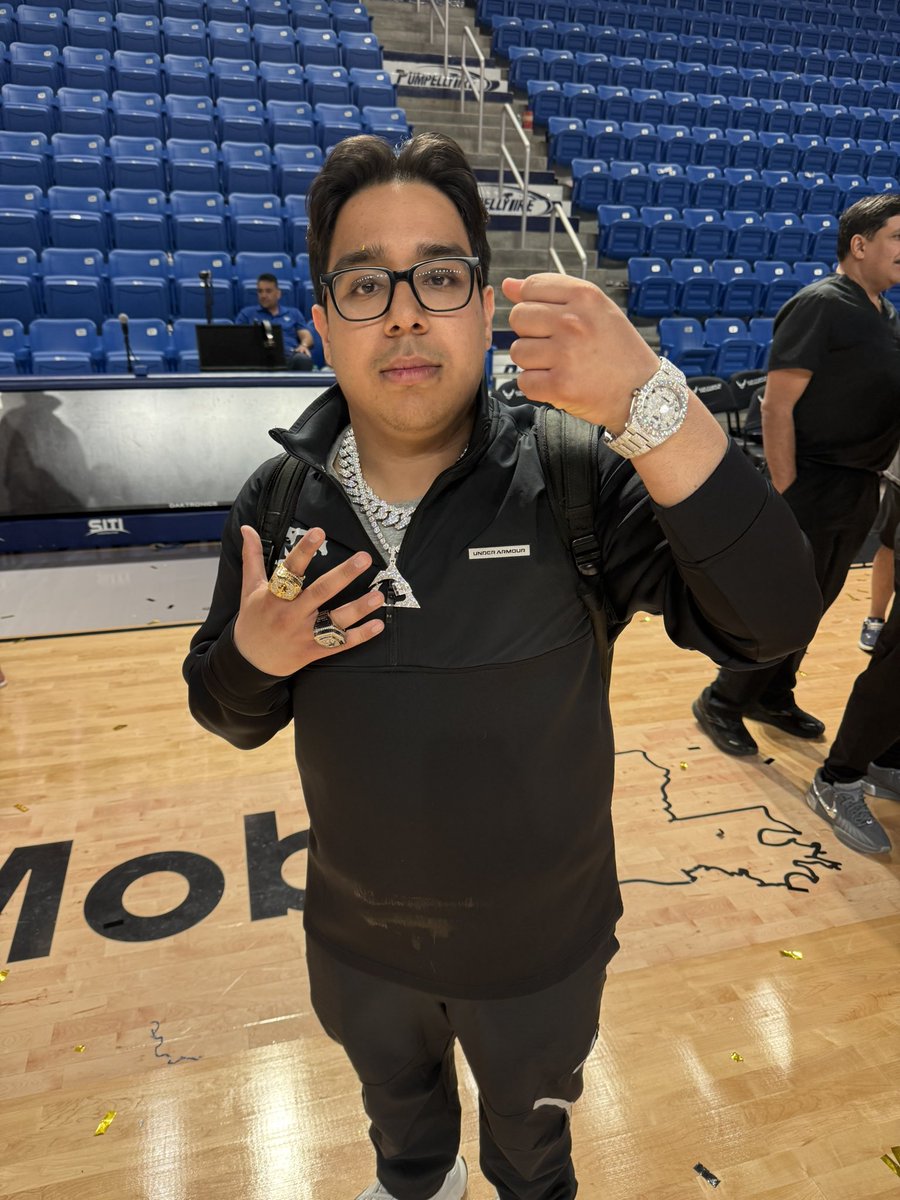 Chaston_Tavares's tweet image. With #McNeese heading to the NCAA Tournament, that means Amir “Aura” Khan is going back to March Madness.