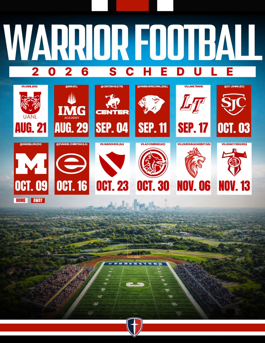 Cornerstone Warrior Football tweet media