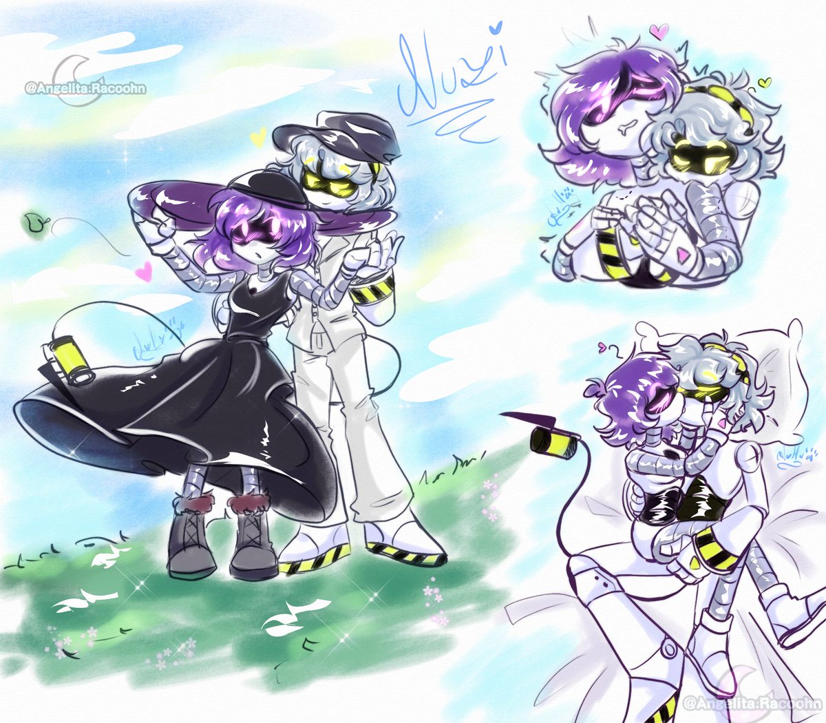 It's been a while since I drew my favorite couple 💜💛
#nuzi #mdtwt #fanArt