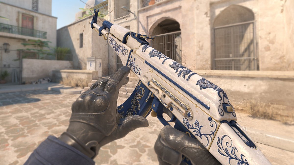 whitemarketcsgo's tweet photo. New Gloves Wave Chaser + AK-47 | Inheritance combo 😍 https://t.co/jHkRsgdyIM