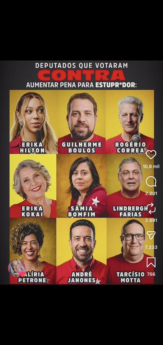 JURA  que colocaram um HOMEM DE PERUCA que votou CONTRA O AUMENTO DA PENA DE ESTUPRADORES ?? 
#EleNão
#EleNão 
#EleNão