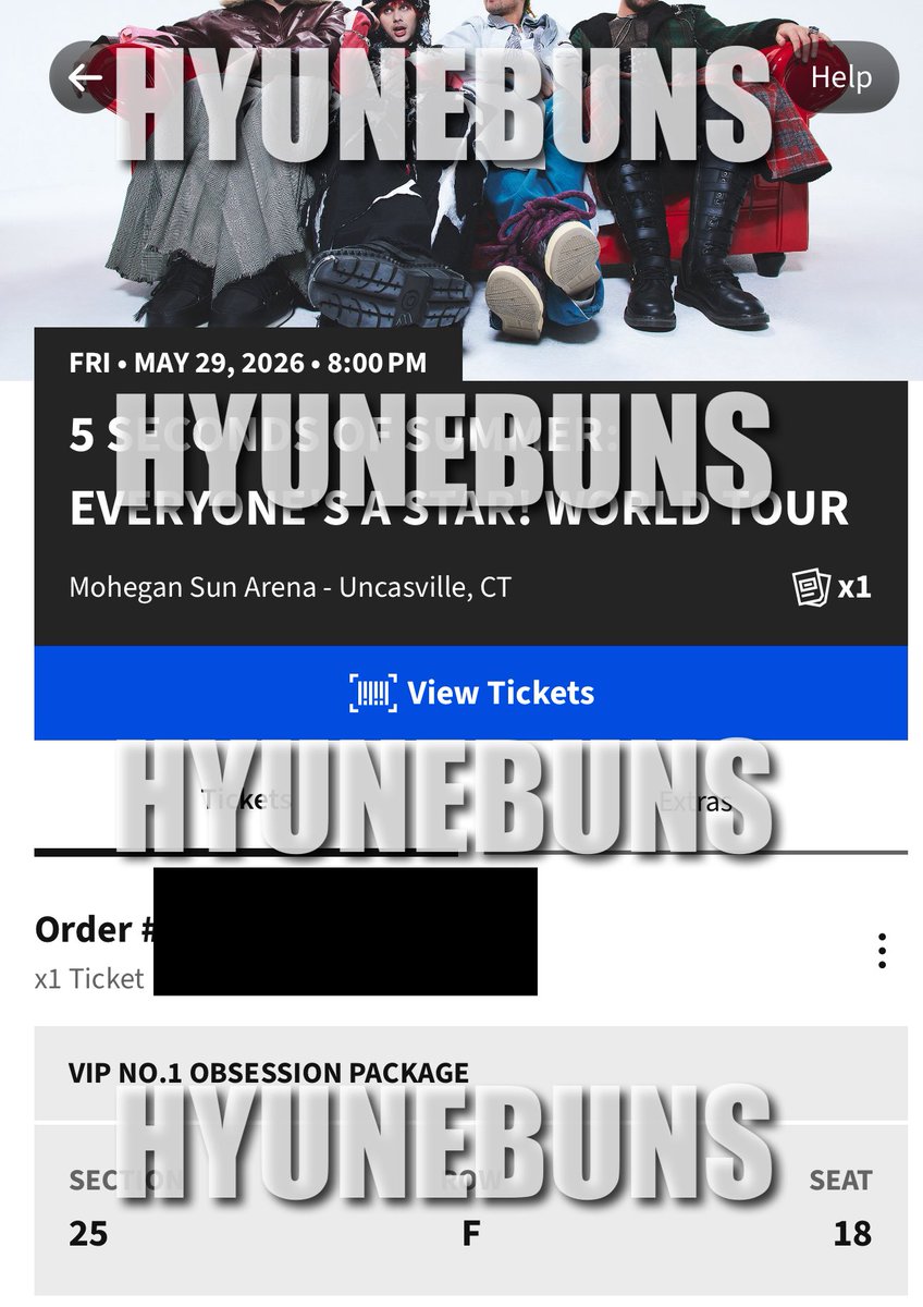 hyunebuns's tweet image. WTS 5sos ticket for mohegan sun arena on may 29th!

VIP NO.1 OBSESSION PACKAGE

SECTION 25, ROW F, SEAT 18

want $270 for it which is less than i bought it for and i'll facetime you day of so you can get your vip benefits!!

#wts #5sos #5secondsofsummer