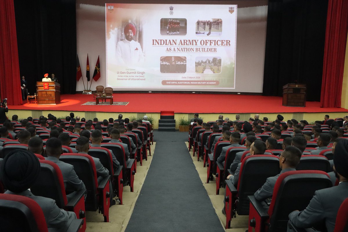 Indian Military Academy tweet media