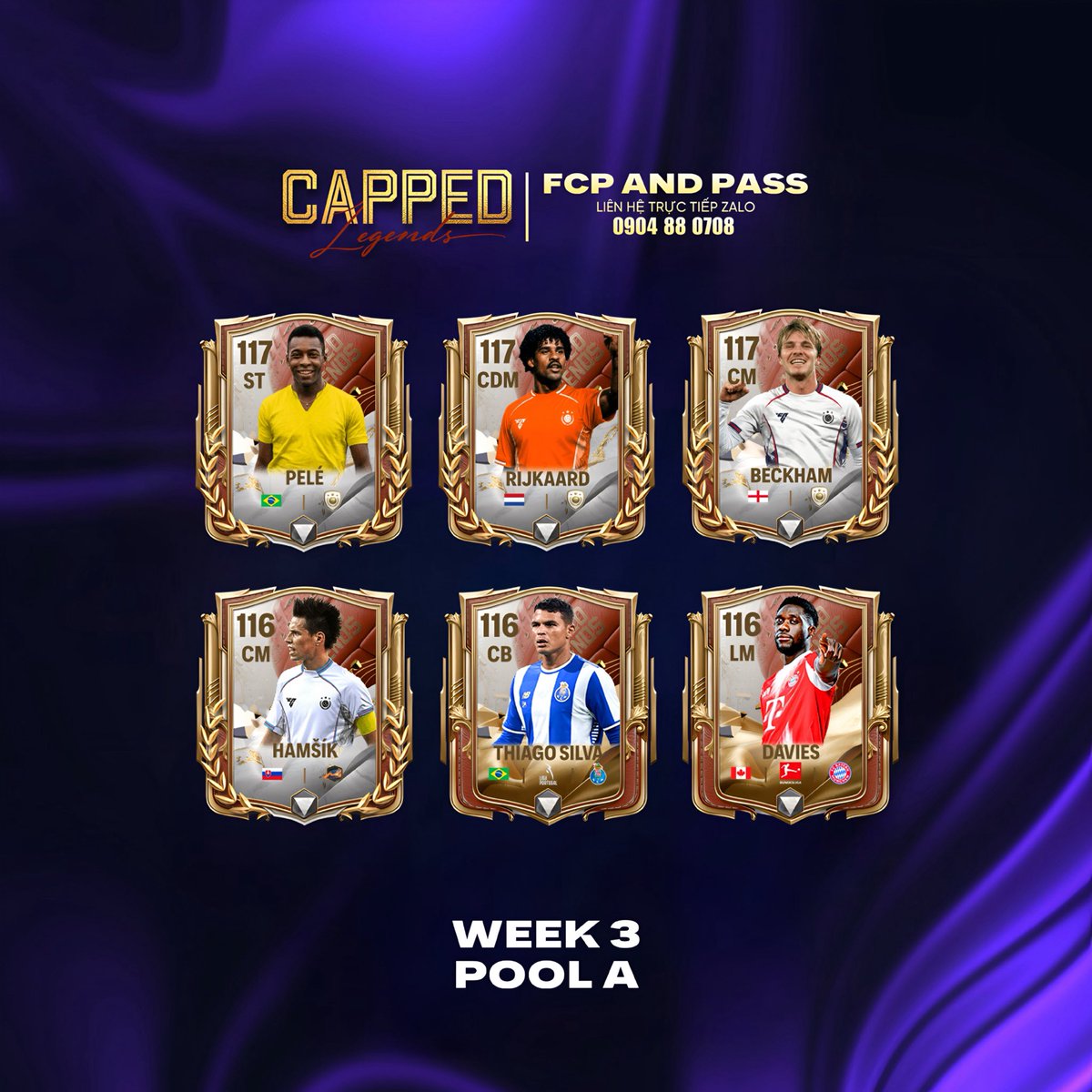 Capped Legends: Week 3 - Pool A 🤯 Every player was special this week. # ...