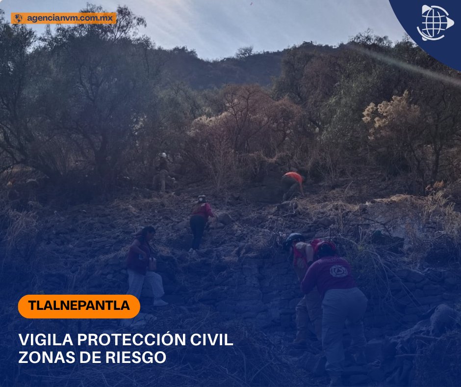 Protección Civil de #Tlalnepantla realiza evaluación de riesgos geológicos en la Col. Lázaro Cárdenas 2ª Sección. 🛡️ Con apoyo de drones, se analizó el riesgo de desprendimiento de rocas para implementar medidas de mitigación. 🚁🏗️ agencianvm.com.mx/estado-de-mexi…  #NuestraCiudad