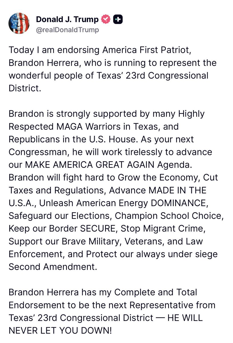 Thank you President Trump! 🇺🇸