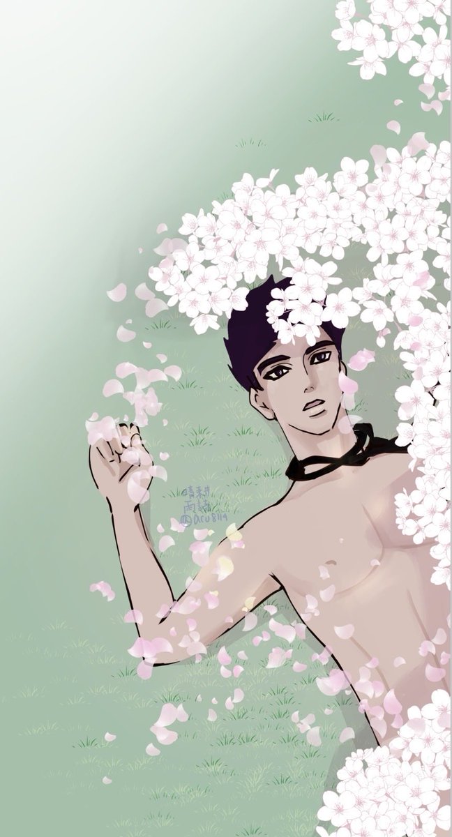 アヌビス君と桜は親和性高いのでは？
というラクガキ