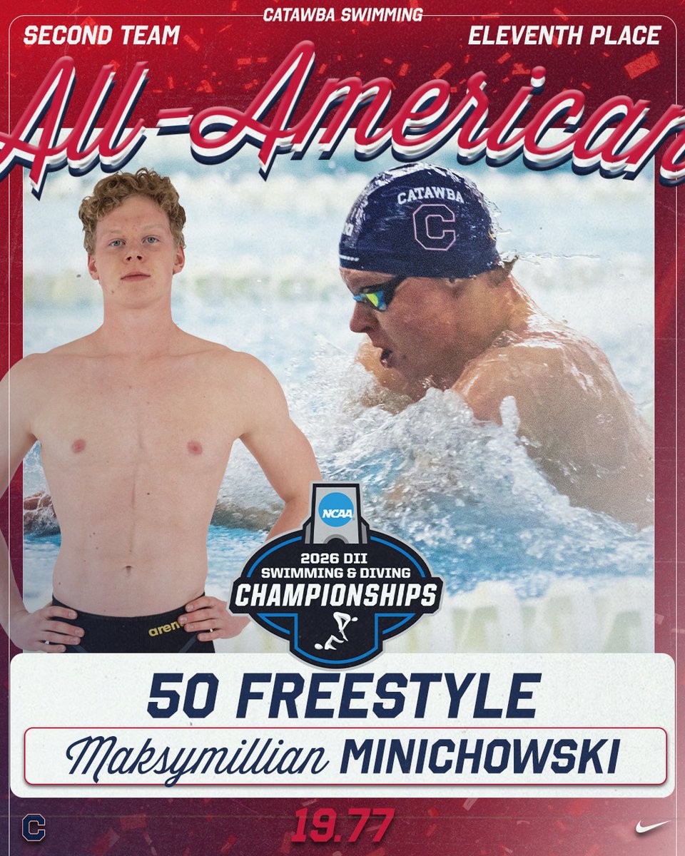 Catawba College Athletics tweet media