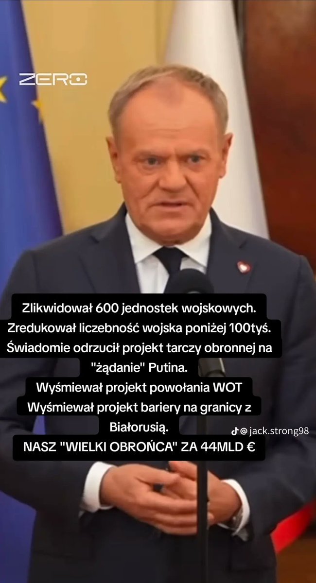 Co jeszcze złego musi zrobić Tusk, abyście zrozumieli, że to niemiecki podnóżek i ich człowiek? 🤔 👇 ‼️
