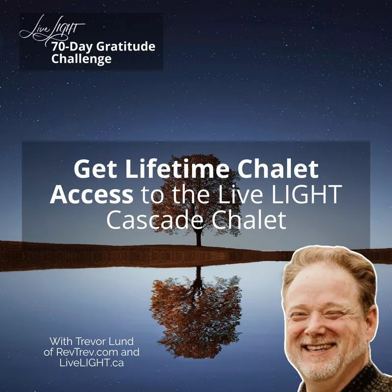 revtrev's tweet image. The Live LIGHT Cascade Chalet is a virtual meeting place—a hub for all community activities, resources, and events connected to the 70-Day Gratitude Challenge

Read more 👉 lttr.ai/ApEQd

#community #belong #breathe