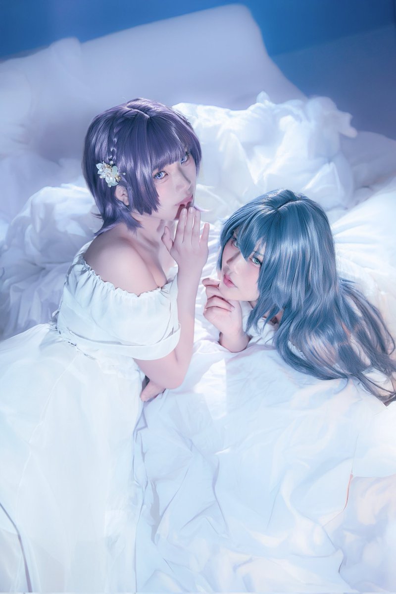 OnlyThighHigh's tweet photo. 月村手毬 🌙 秦谷美鈴
📸: @ak1suk1
#学マス #学園アイドルマスター #コスプレ https://t.co/V0BMPKXJqU