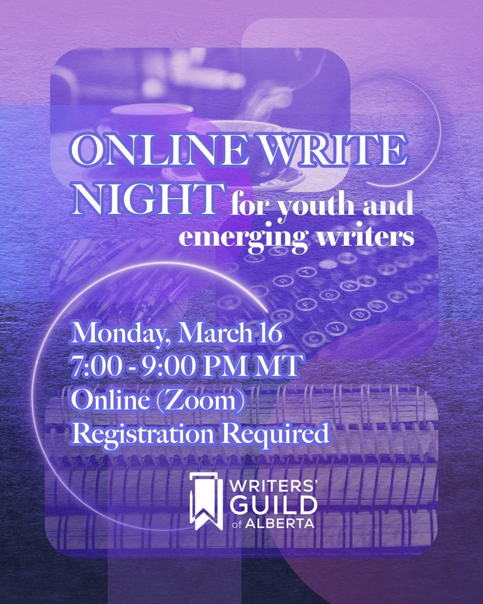 Writers'GuildAlberta tweet media