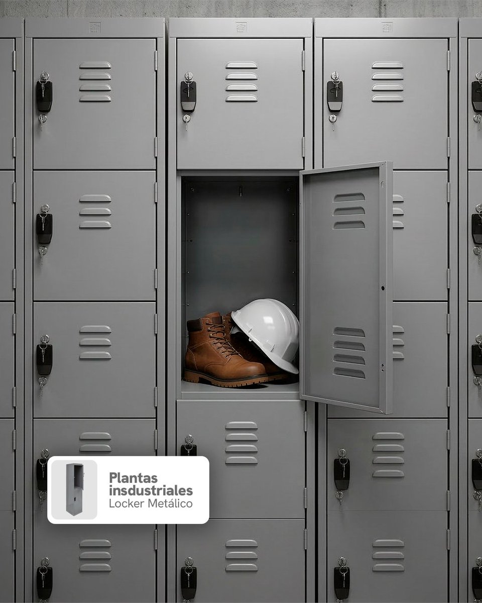 PMSteeleMX's tweet image. Los lockers metálicos no son solo almacenamiento: son herramientas para eficiencia y seguridad.

Conoce la opción perfecta para tu sector —&amp;gt; pmsteele.com.mx/areas-de-guard… 

#PMSTEELE #LockersMetálicos #WorkplaceDesign #SeguridadEnOficina #MobiliarioCorporativo