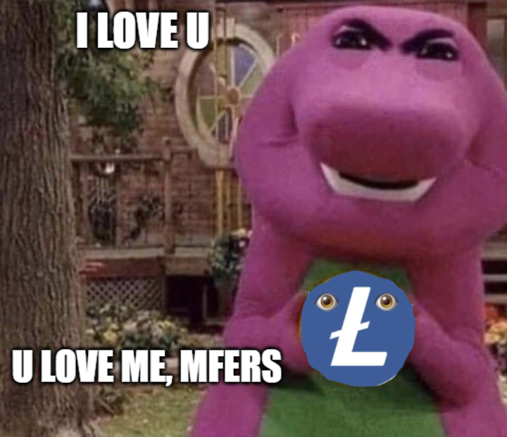 Litecoin tweet media