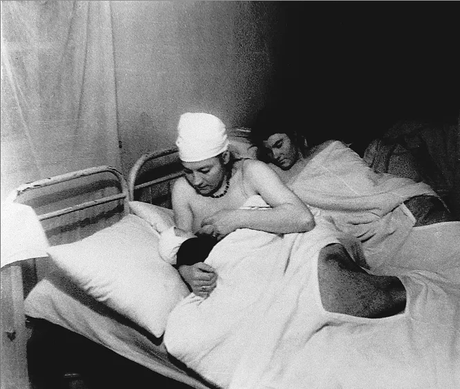 Have chosen my job for today: to remind you about what prison of nations, so-called USSR, did to mothers and children:

There were three of us mothers. We were given a small room in a barrack. Bedbugs fell here from the ceiling and the walls like sand. All night long we picked