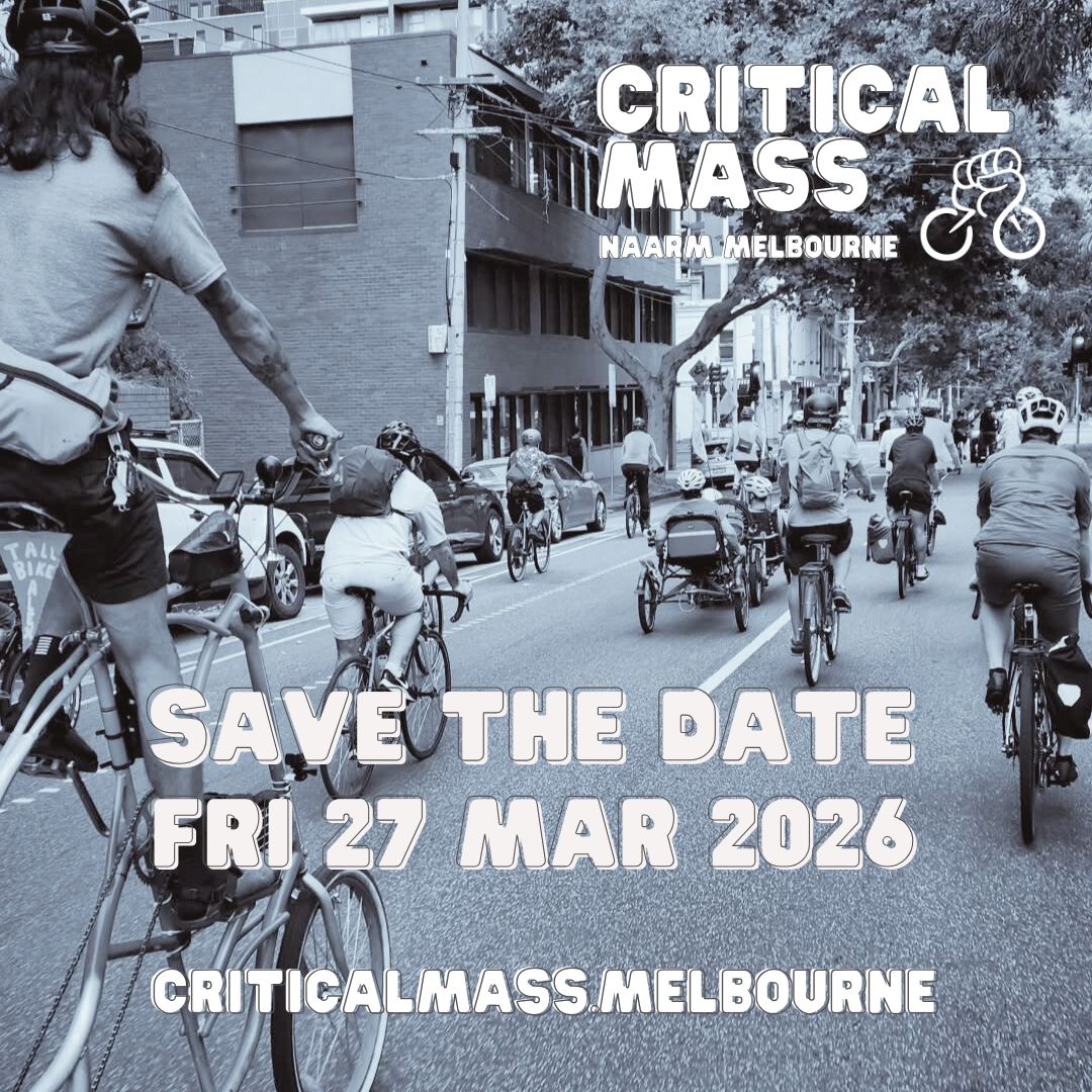 Critical Mass Naarm Melbourne tweet media