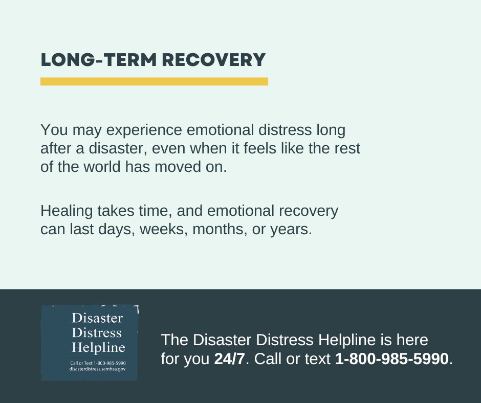 Disaster Distress Helpline tweet media