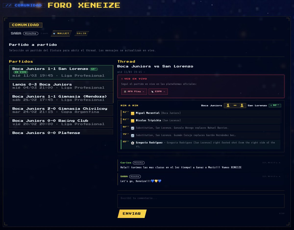 Xeneize-RXD Fun Token tweet media