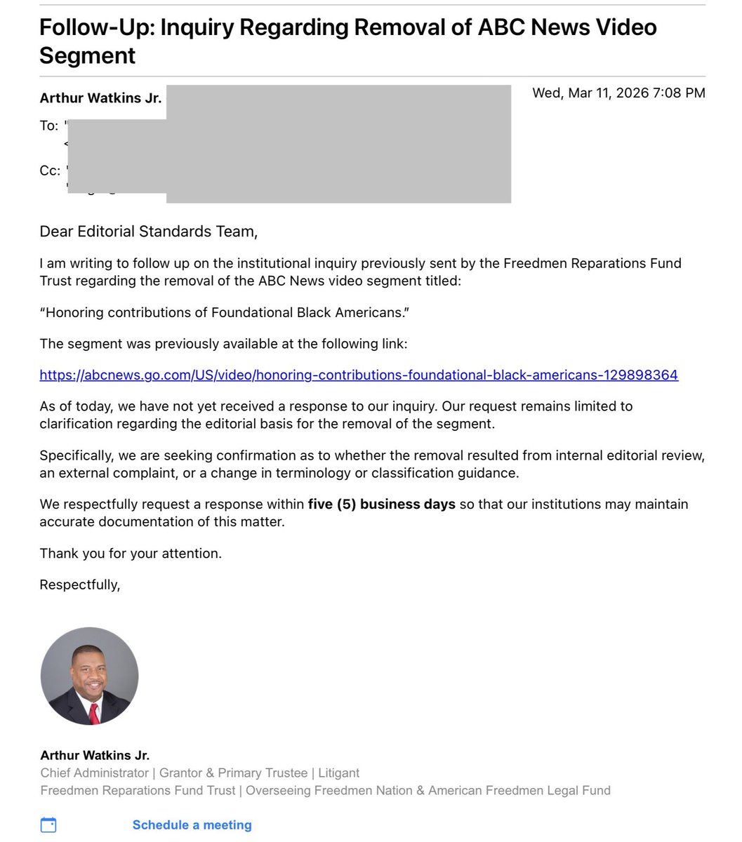 American Freedmen Legal Fund tweet media